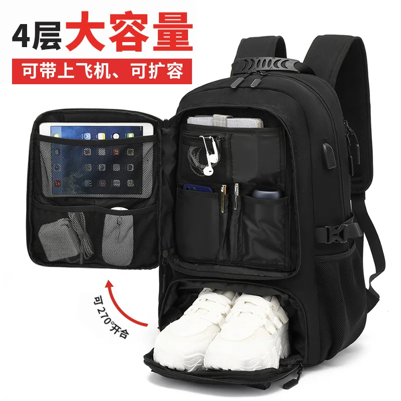 

Travel bag for men outdoor hiking waterproof oversized schoolbag Luggage backpack Computer backpack for women