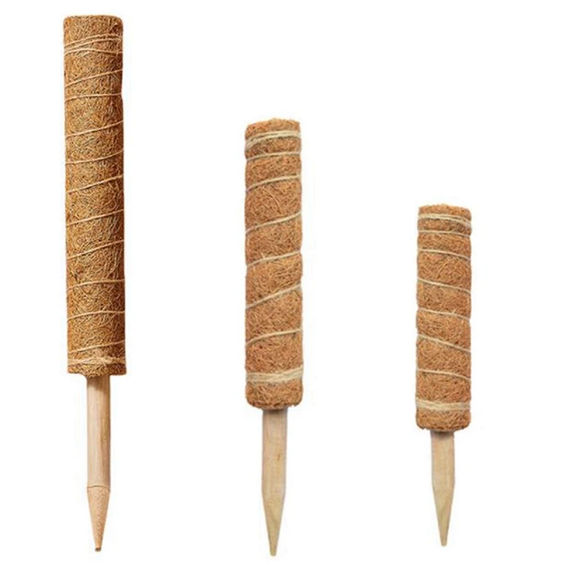 

3PCS Moss Pole Is Suitable for Plants Cocoa Pole Is Used for Climbing Indoor Potted Plants and Creeping Plants