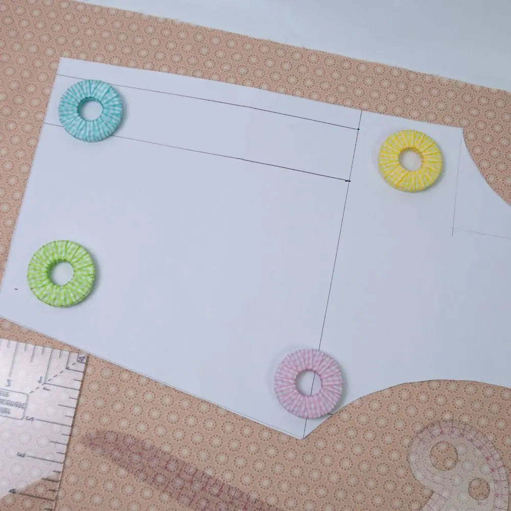 4 шт. вес ткани с рисунком для ремесла весы резки металлической бумаги одежда