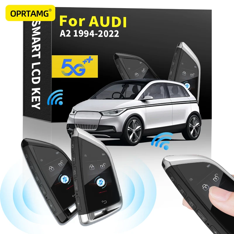

Remote Key LCD Display Screen for keyless-go smart key vehicle For Audi A2 2000 2001 2002 2003-2017 2018 2019 2020 2021 2022