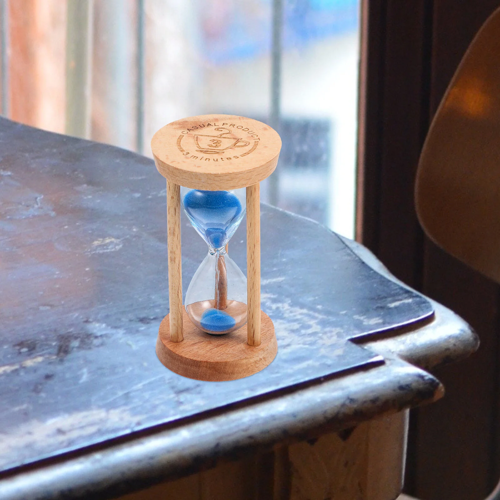 

Desk Quick Sand Decor Dining Table Tabletop Timer Light House Decorations Home Hourglass Fidget Accessories Multi-function