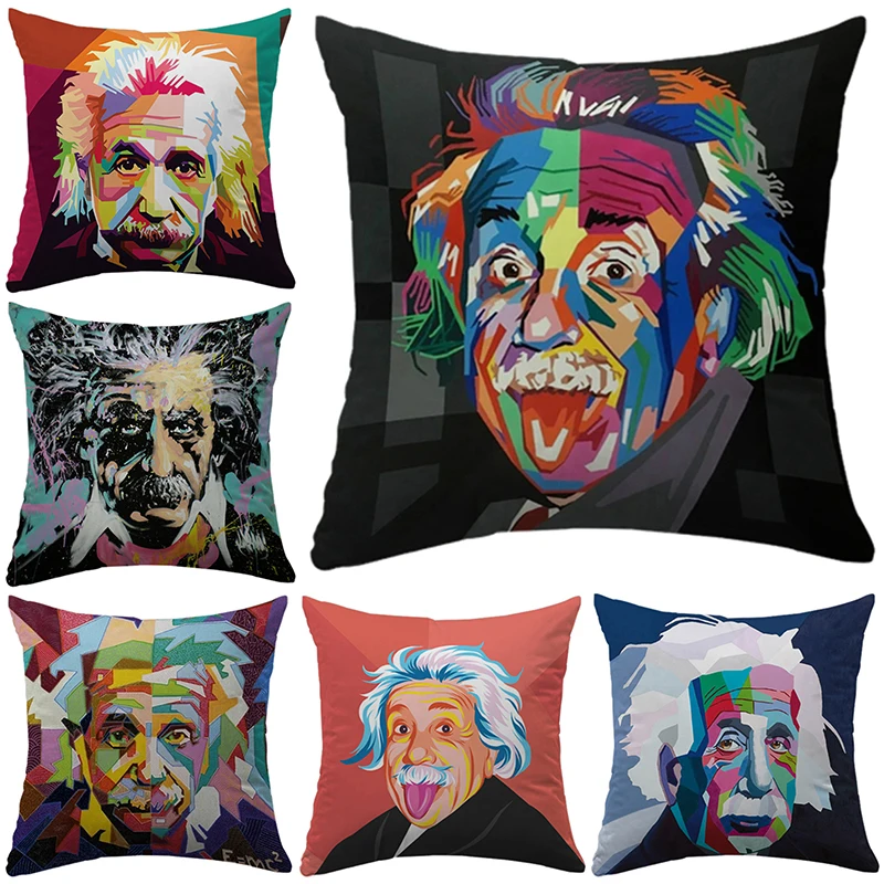 

Square Cushion Cover Scientists Make You Smarter Pillowcase Sofa Pillow Covers Genius Dakimakuras Straight A student Room Decors