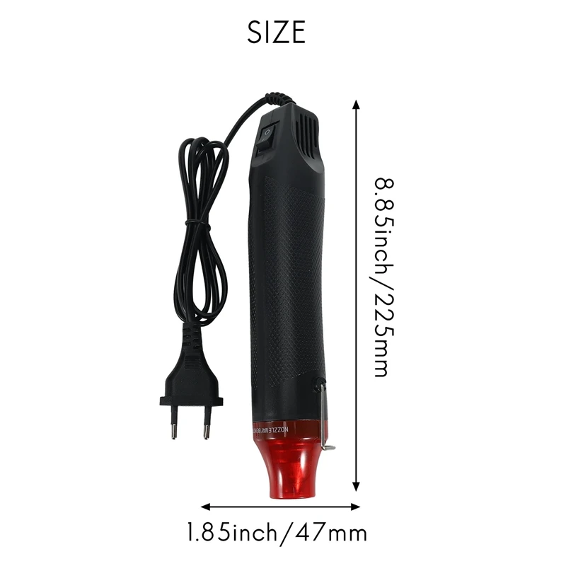 Штепсельная Вилка европейского стандарта 220 В 300 Вт сделай сам мини тепловой