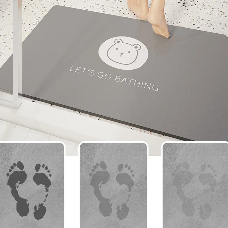 

Тканевый коврик Nappa Skin, милый мультяшный коврик для душа, коврик для ванной, Нескользящие напольные коврики, коврик для входной двери в ванну...