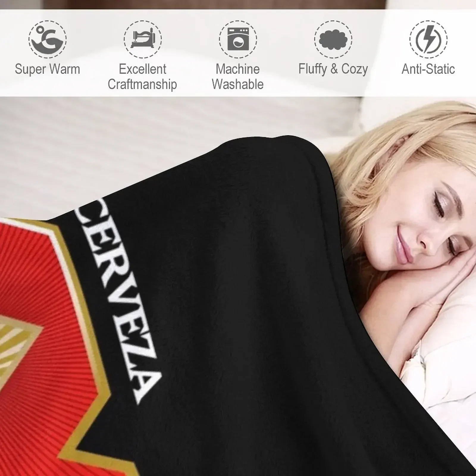 ЛУЧШИЕ ТРЕНДОВАНИЕ - Одеяло Dos Equis Essential рождественские подарки тонкие движущиеся