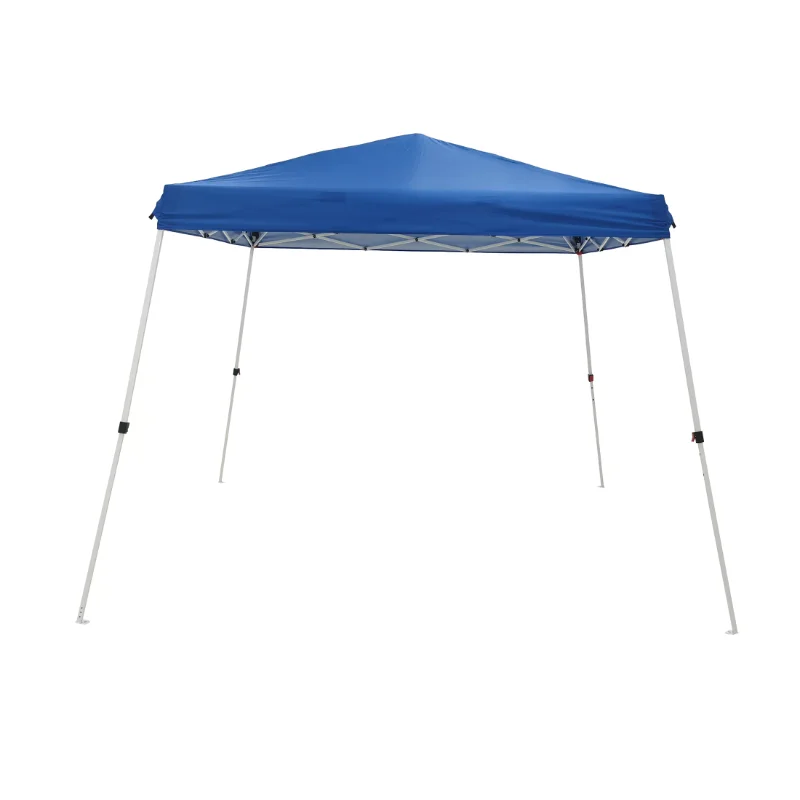 

Ozark Trail 10x10 Slant Leg Blue Top Instant Canopy Awning Beach Tent Canopy