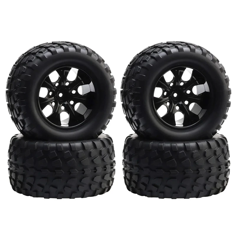 

130MM 1/10 RC Monster Truck Buggy Tires Wheel Foam Inserts 12Mm Hex For Traxxas Arrma Redcat HSP HPI Tamiya Kyosho