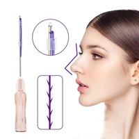2022 hot sale pcl mono pcl mesh pcl nose blunt pcl multi pcl fish bone18g100mm for face neck nose eye lifting pdo thread