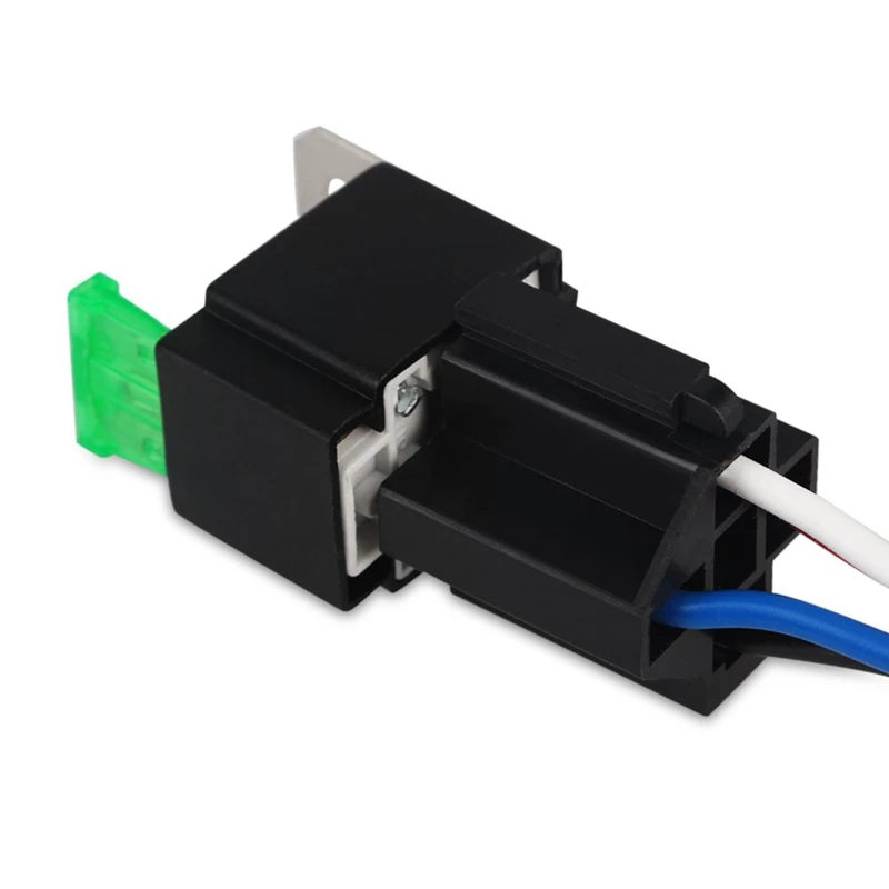 6 упаковок 30A реле предохранителей комплект жгутов 14 AWG горячие провода-4-Pin 12V DC SPST