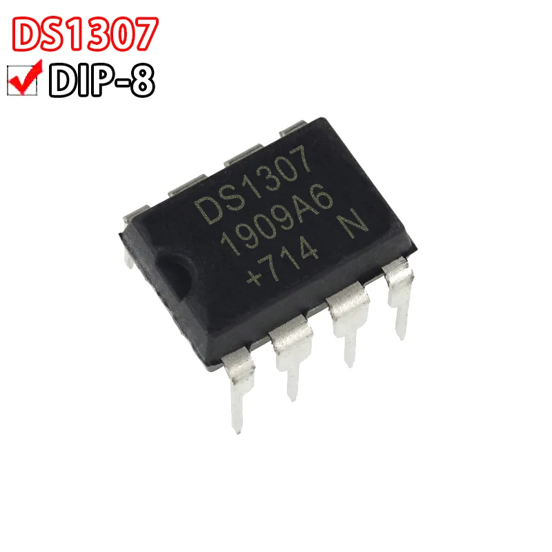 10 шт. DS1307 DS1307N DS1307ZN DS1302N онлайн DIP8 часы в режиме реального времени