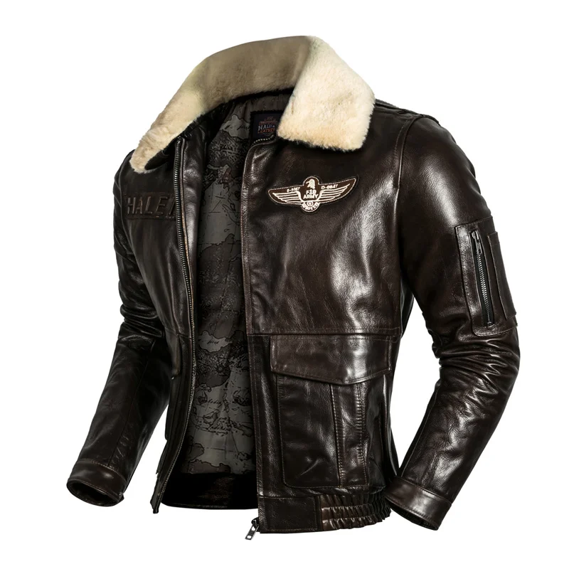 Новинка 2023 роскошный летний костюм из вощеной кожи роскошные мужские Куртки