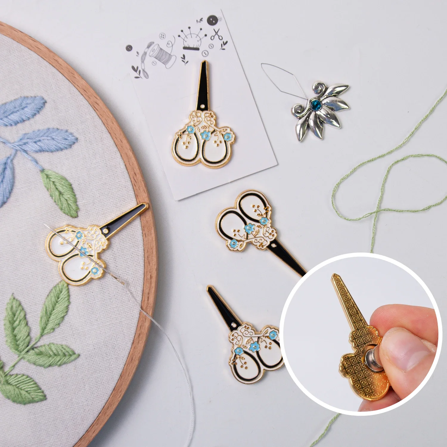 Магнитный держатель игл для шитья