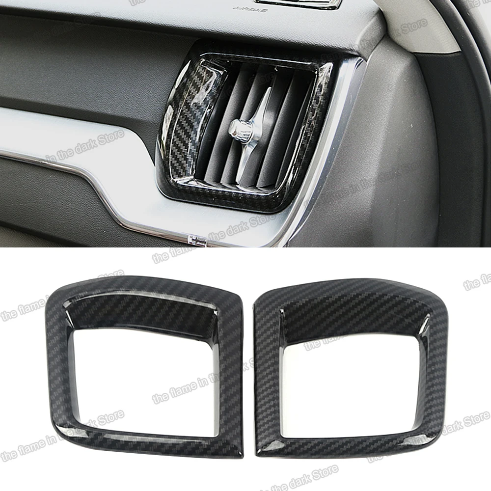 

АБС-пластик из углеродного волокна для автомобильной приборной панели, кондиционера, решетки вентиляционных отверстий для volvo xc60 2017 2018 2019 ...