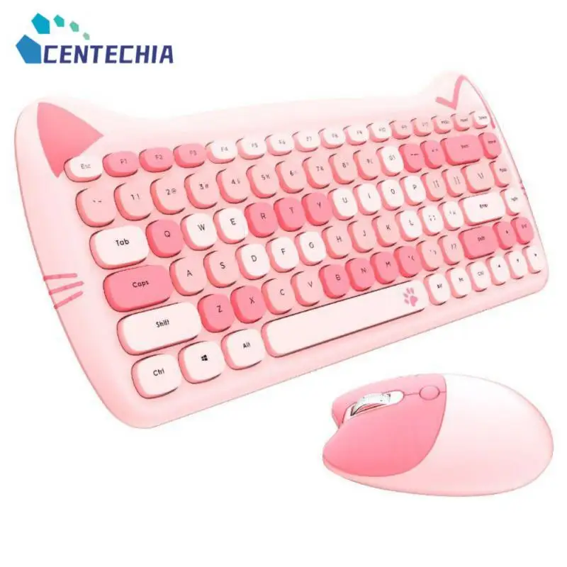 

Беспроводная Usb-клавиатура и мышь, 2400dpi, 2,4 ГГц