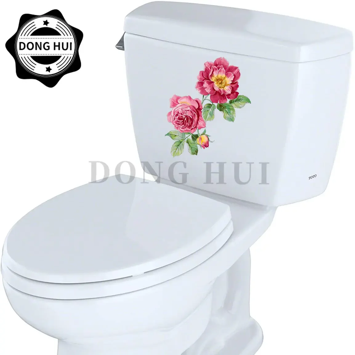 Наклейка с рисунком пиона и азалии букет высокой четкости Рододендерн Simsii