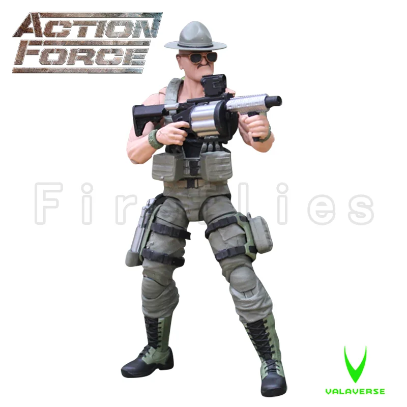 1/12 6 дюймов Valaverse Action Force Фигурка Wave 2 SGT Аниме Модель для подарка