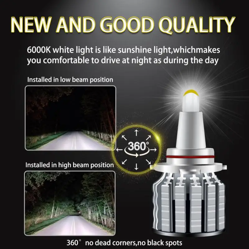 

9012 Matrix Led Headlights Ip68 High Bright Spotlight Led Car Headlights Ideal Beam Laser Headlights Car Accessories