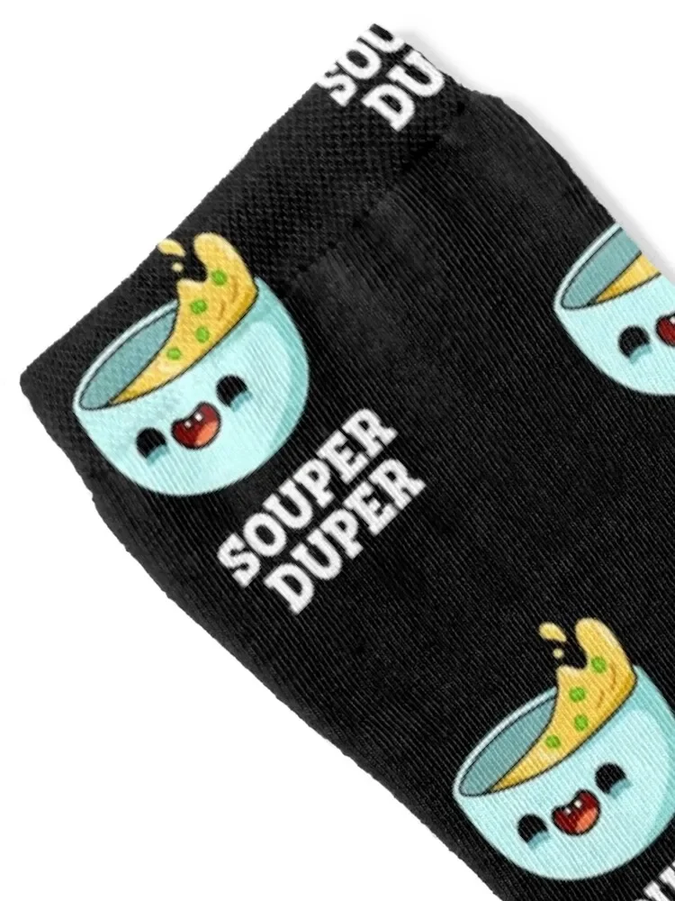 Смешные носки Souper Duper (Dark BG) Спортивная новинка подарок на день Святого Валентина