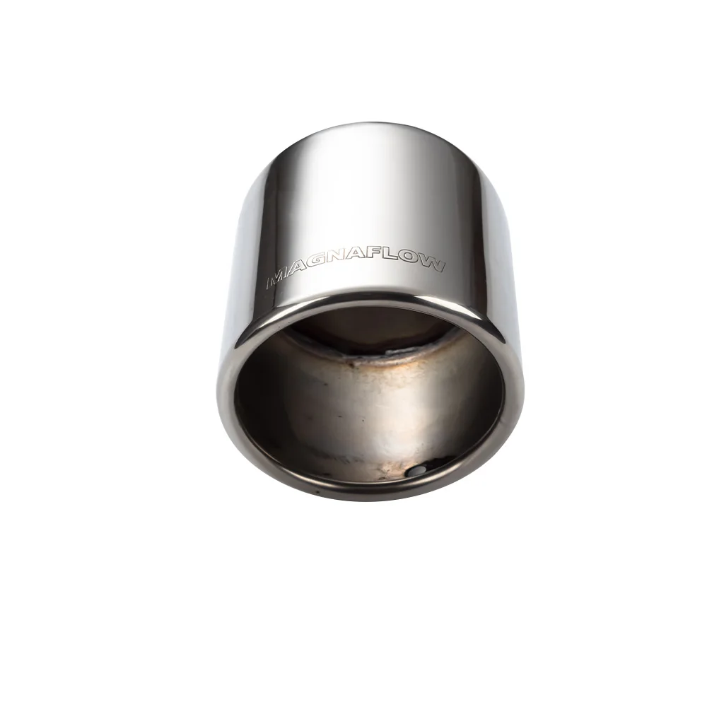 Автомобильный выхлопной наконечник из нержавеющей стали 63 мм наклонный Овальный