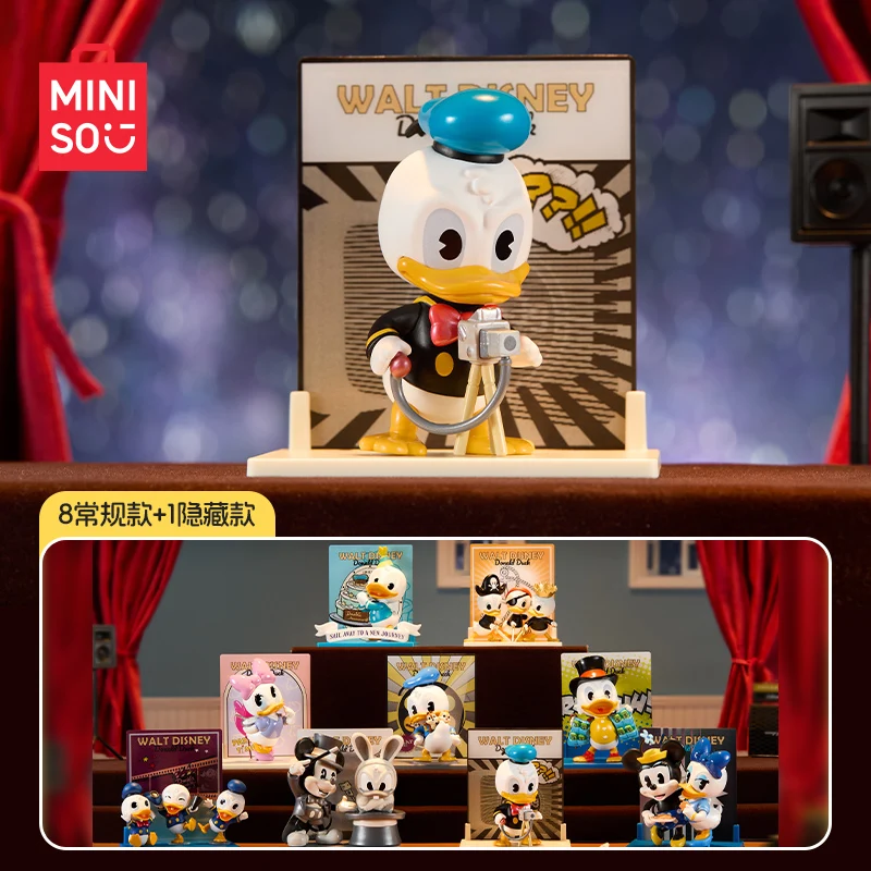 Miniso Disney Дональд Дак 90-я Юбилейная Серия Обложка МОДЕЛЬ искусственная Маргаритка