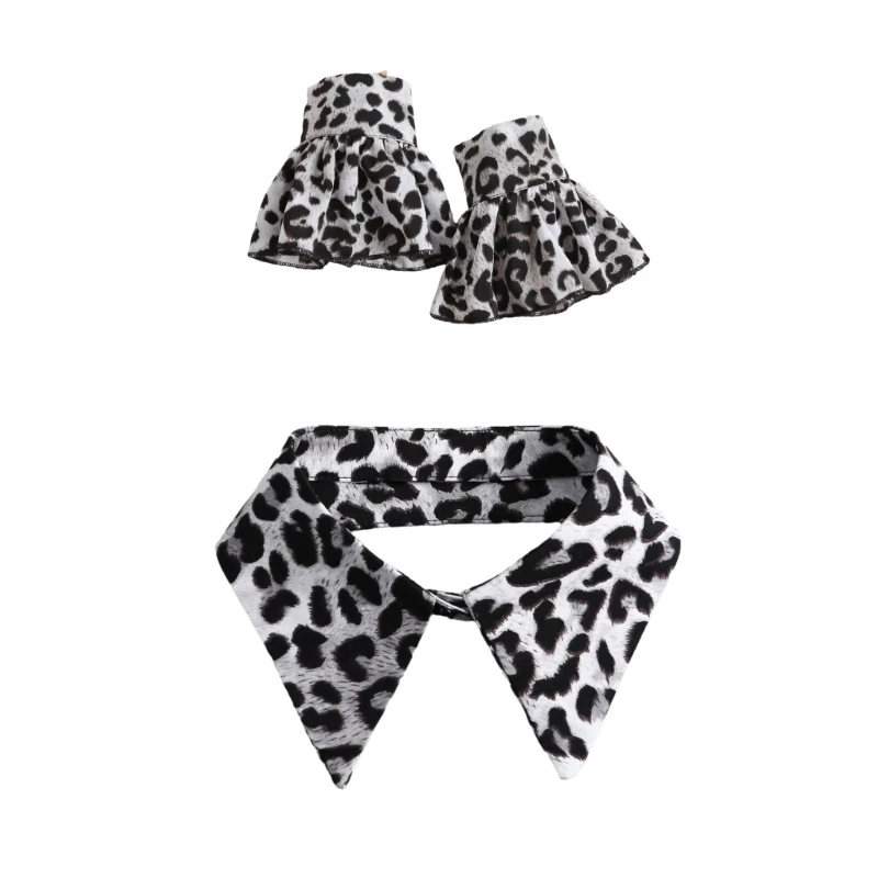 Костюм для косплея в колониальном стиле жабо с рюшами комплект накладным