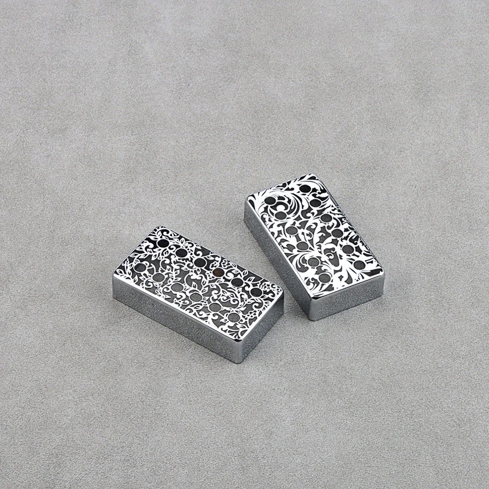 

Electric Guitars Pickup Cover Brass Humbuckers Cover Vintage Guitar Pickup Frames Protections Cover Guitar Accessories