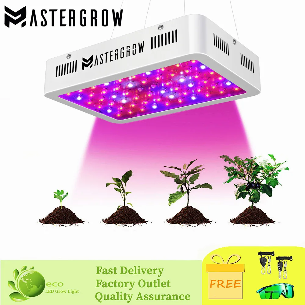 LED grow light 300/600/800/1000/1200/1500/1800/2000W Full Spectrum for Indoor Greenhouse grow tent plants grow led light