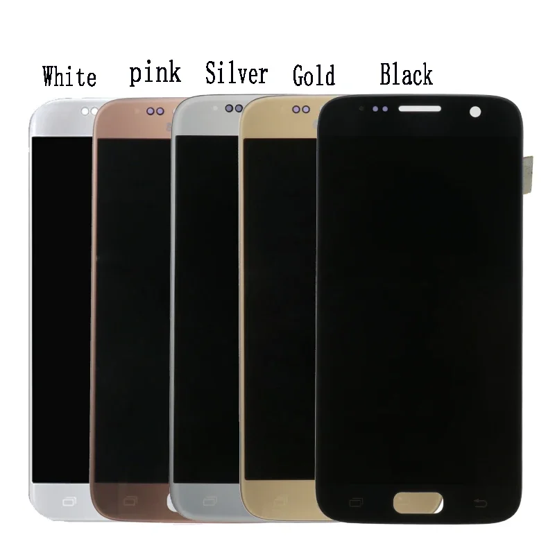 ЖК-дисплей 5 1 ɻurn-shadow SUPER AMOLED для Samsung S7 дисплей с рамкой G930 G930F ЖК-экран