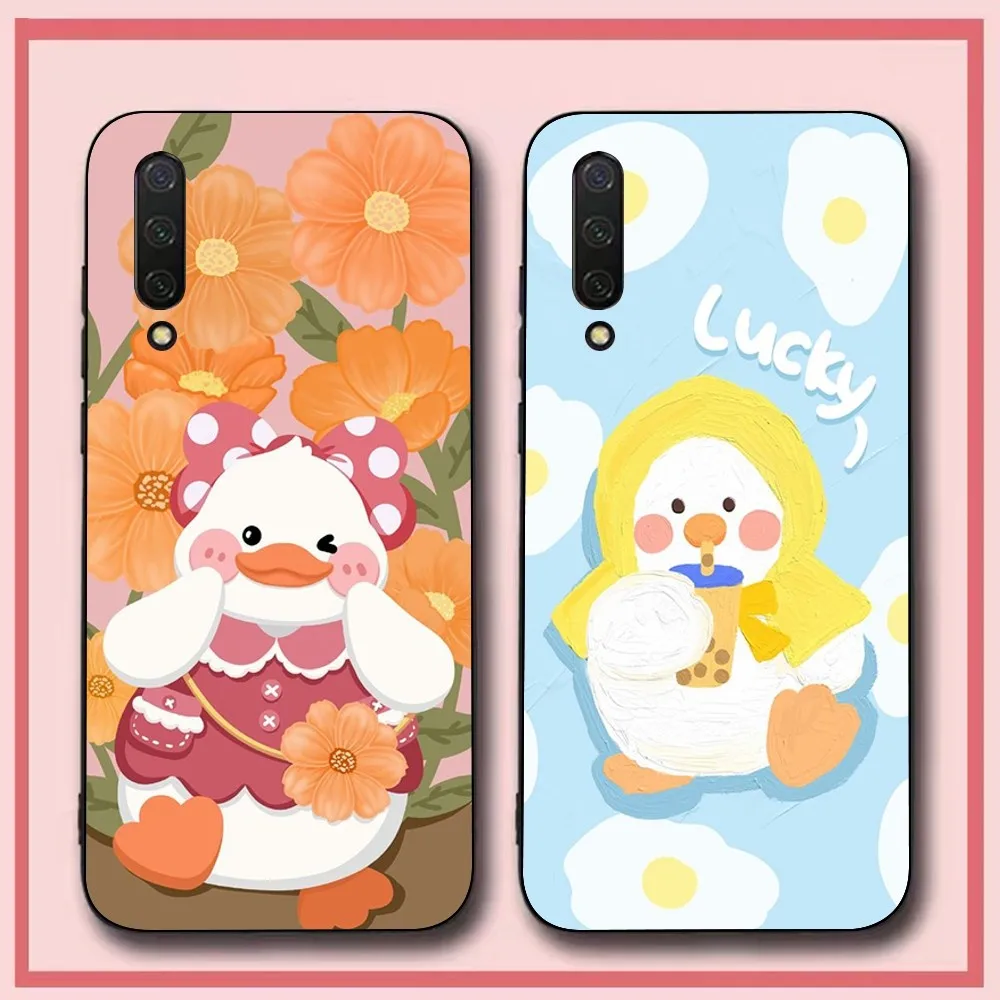 

Duck Phone Case For Xiaomi Mi 5X 8 9 10 11 12 lite pro 10T PocoX3pro PocoM3 Note 10 pro lite