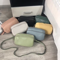 singer shoulder bags for women 100 genuine leather solid color zipper camera messenger bags fashion retro casual crossbody bags