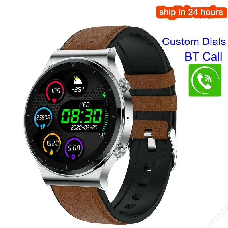 

S600 Smart Watch Men BT Call 1.3 Inch Big Colorful Screen Custom Watch Face Women Smartwatch Men Android IOS VS K22