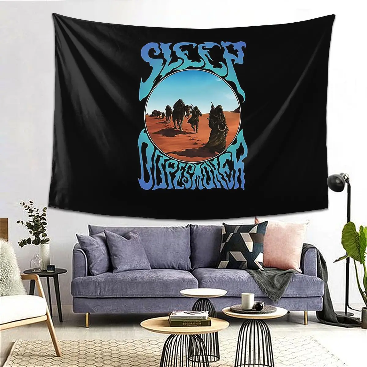 

Металлическая Обложка альбома Sleep Stoner, гобелен Dopesmoker, украшение, гобелены для гостиной, спальни, Декор для дома, настенная подвеска