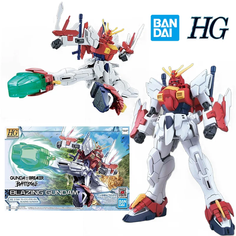 Bandai HG 1/144 блестящая Gundam Battlogue 14 см аниме Оригинальная фигурка сборная игрушка