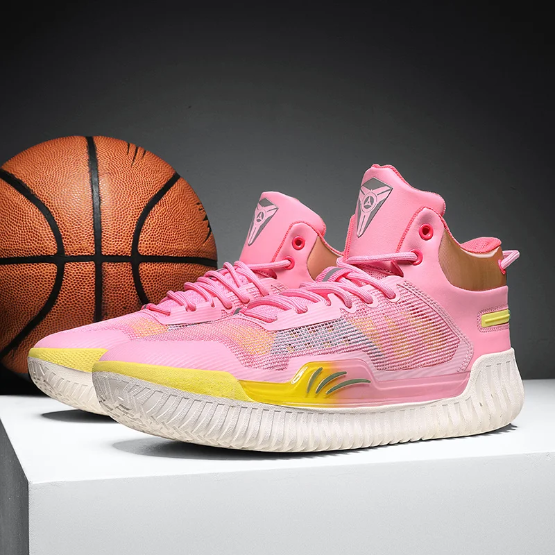 Pink High Women Basket Sports Shoes