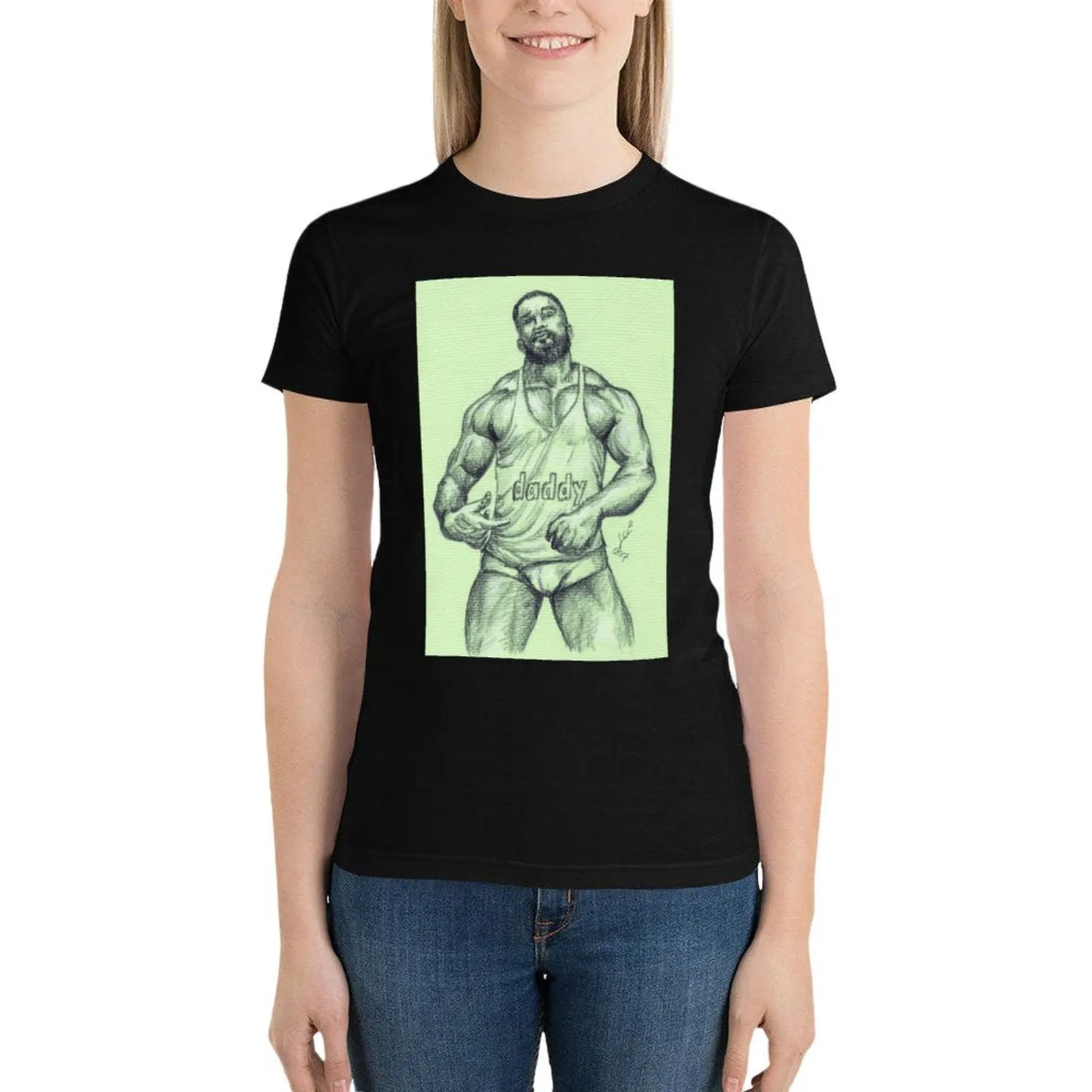 Женская одежда футболка Hoosier Daddy летняя с аниме летний топ летние блузки женская