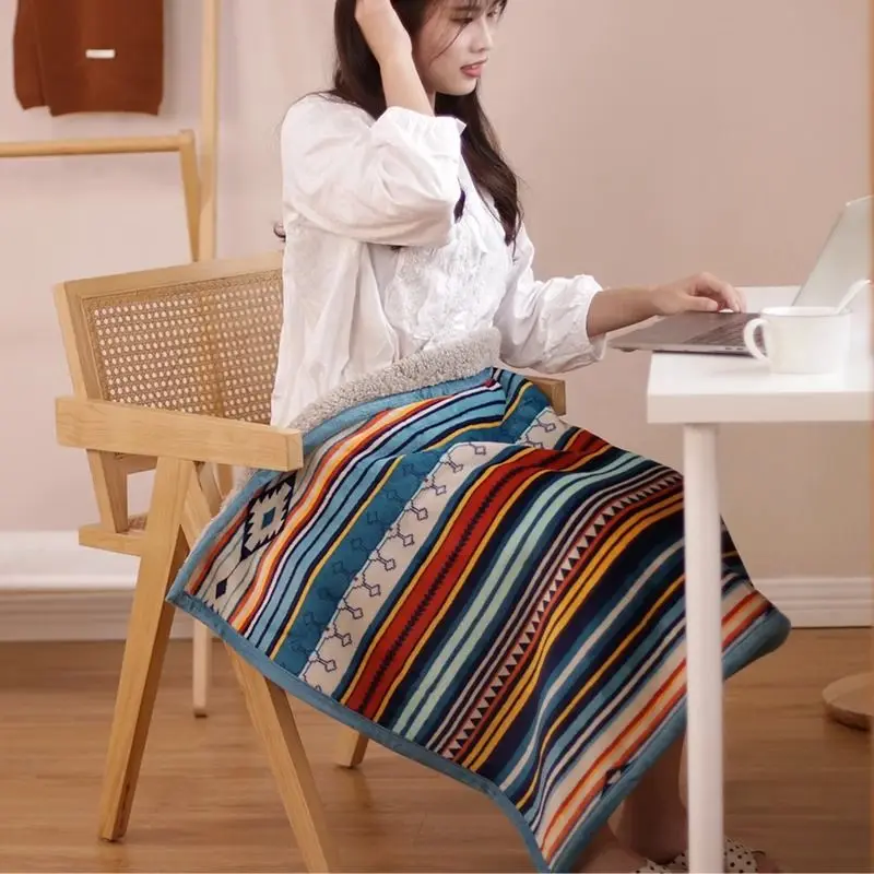 WOSTAR мягкое пушистое фланелевое одеяло в богемном этническом стиле теплое до
