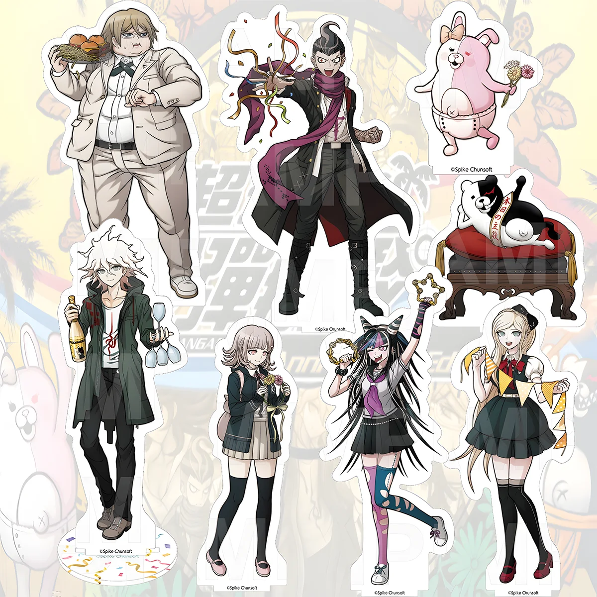 Фото Акриловая подставка Anime Danganronpa 2: Goodbye Despair, 15 см, Хаджиме Хината, пасхальный декор для рабочего стола, спальни, брелок для ключей №1