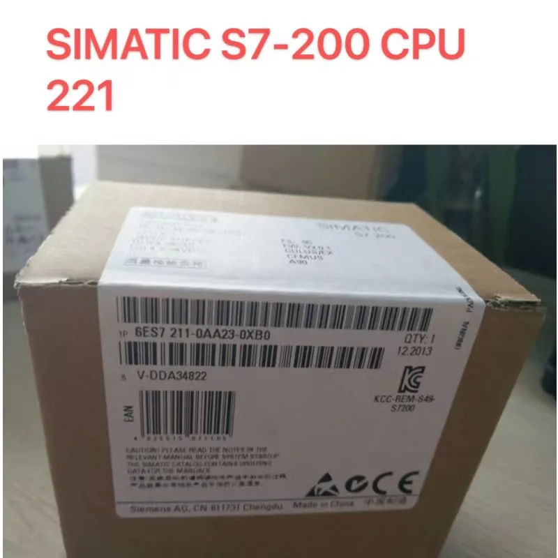 

6ES7211-0AA23-0XB0 Siemens SIMATIC S7-200 CPU Module CPU 221 6ES7211 0AA23 0XB0