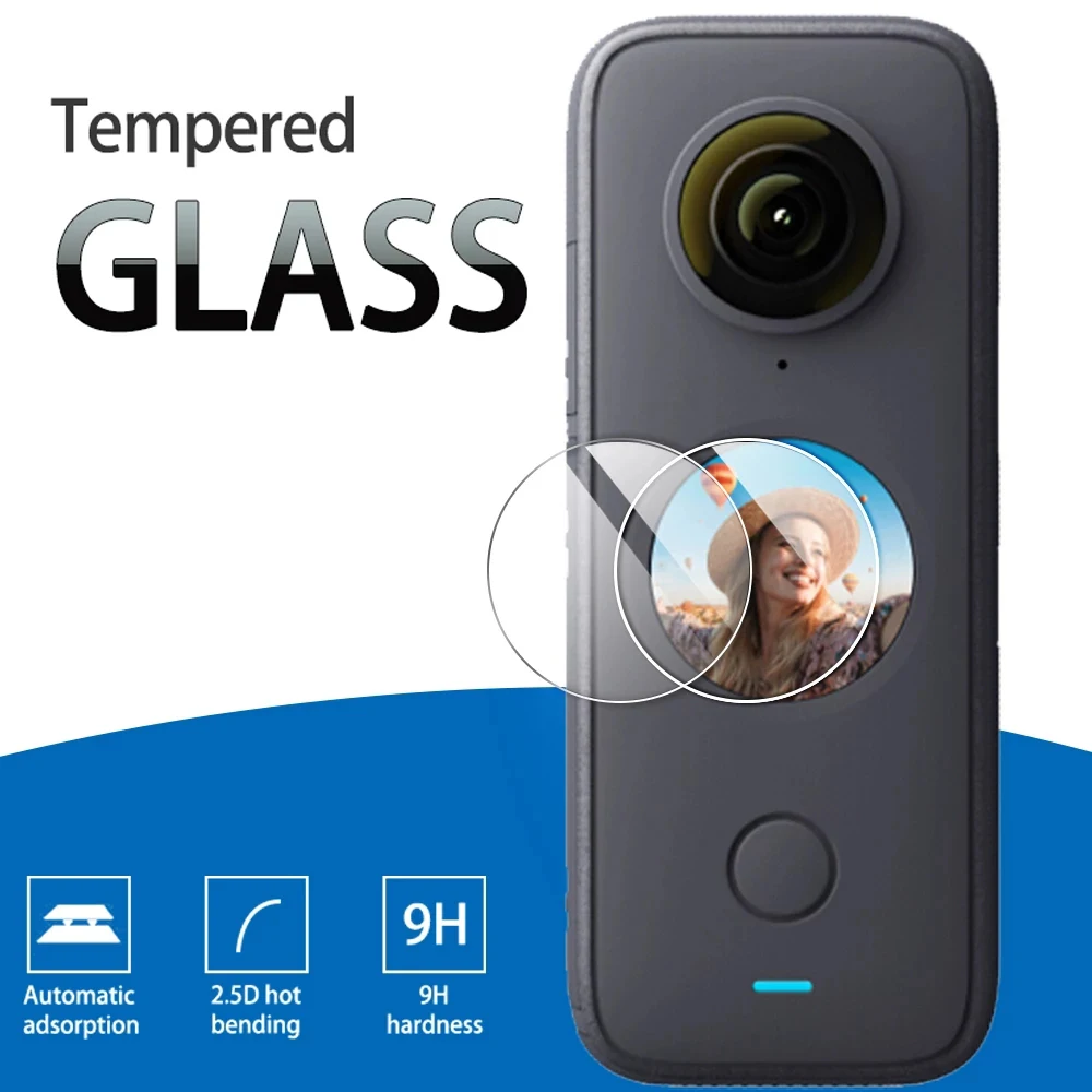 

Закаленное стекло для Insta360 ONE X2 аксессуары для камеры прозрачные защитные пленки для экрана с защитой от царапин
