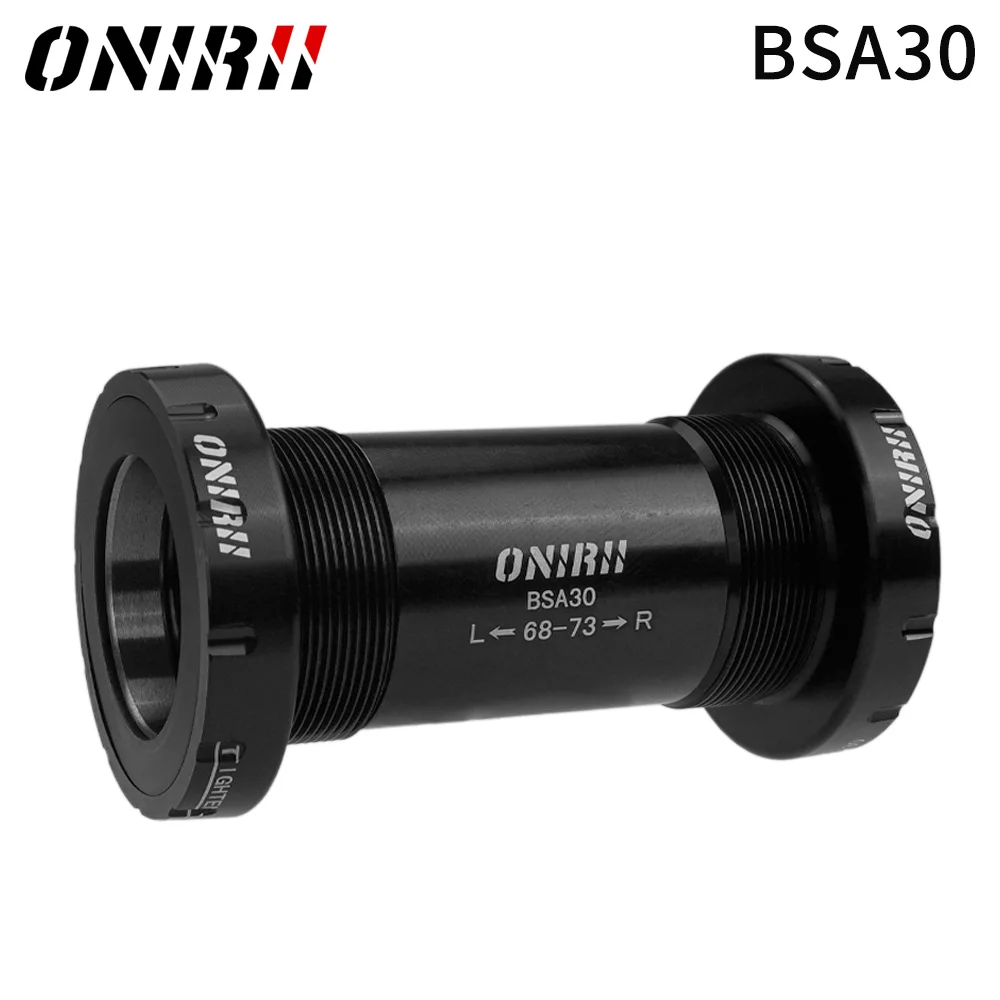 

ONIRII BSA-30 Bicycle Bottom Bracket 101g/0.22lb 30*30mm 68mm-73mm Sealed Bearing Aluminum Alloy for Road MTB Bike SRAM Part NEW