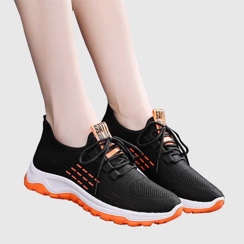 

Women Gym Running Shoes Ladies Outdoor Sport Shoes Lace-up Mesh Breathable Casual Shoes Female Tennis Sneakers zapatillas mujer
