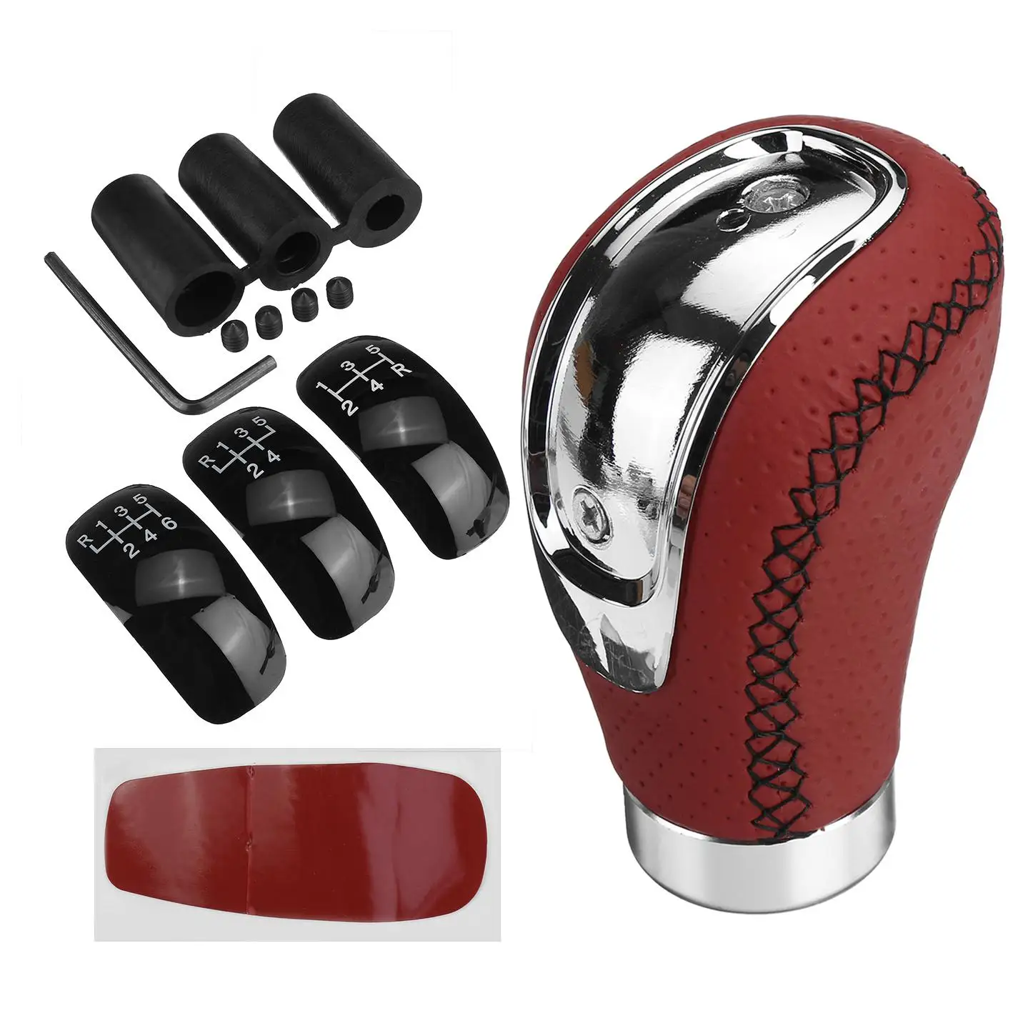 

Универсальная 5/6-скоростная ручка переключения передач, рычаг переключения передач, ручка из искусственной кожи, автоаксессуары для всех ручных автомобилей