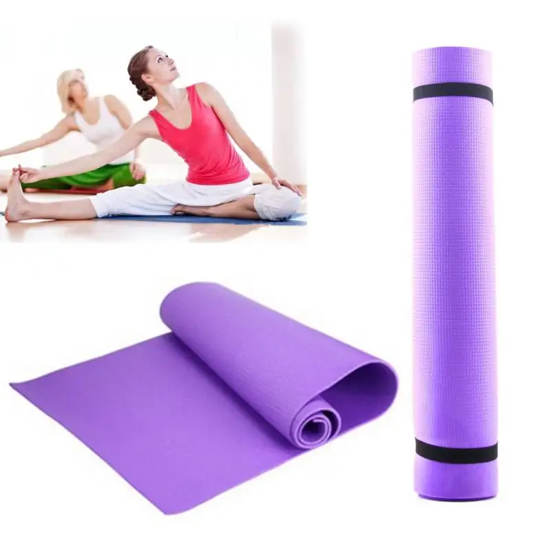 

Environmental Tasteless Fitness Yoga Mats Fitness Gym Exercise Mats 173*60*0.6cm Moisture-proof Waterproof Yoga Mat