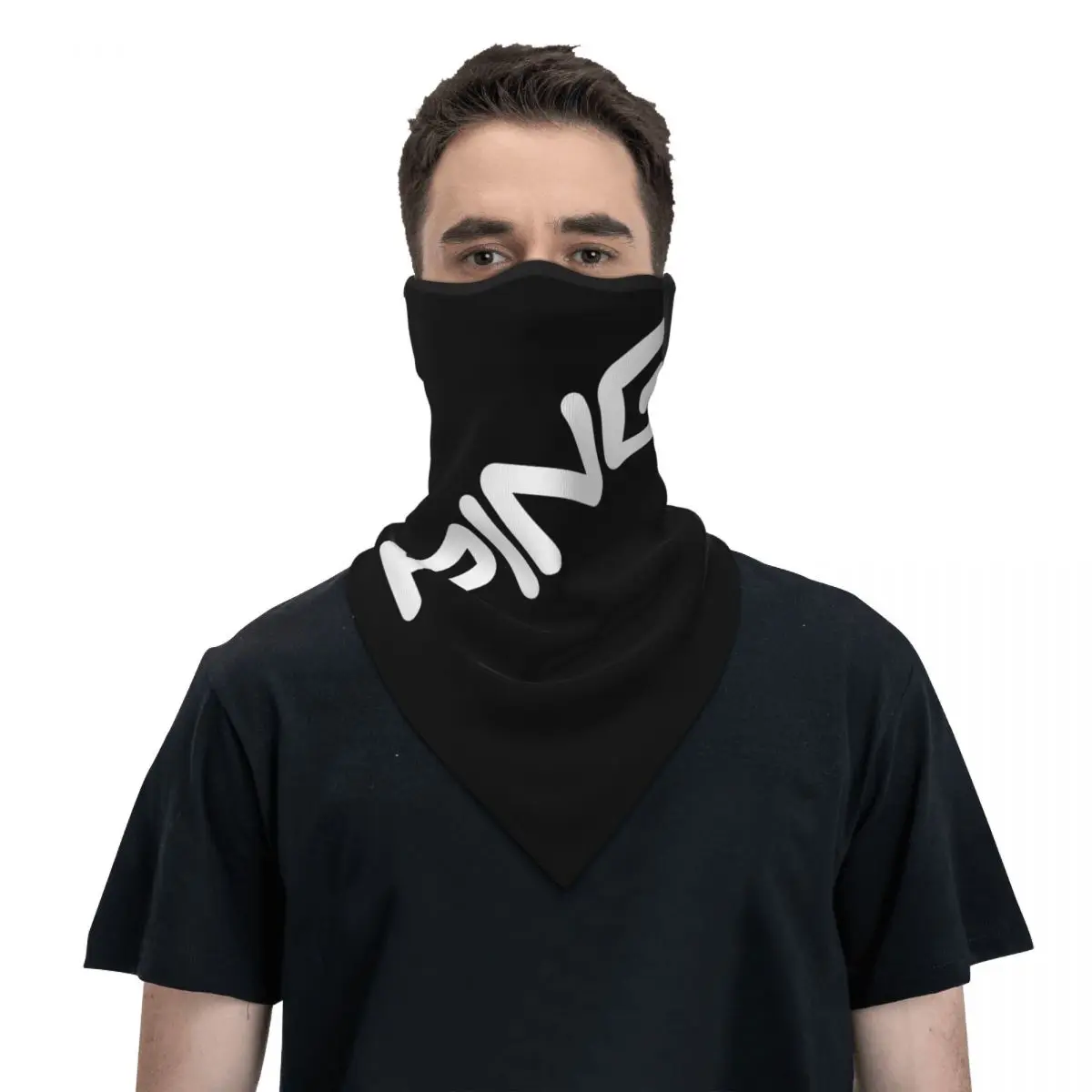 

Golf Logo Winter Neck Mask Warmer Men Women Ski Hunting Tube Scarf Face Bandana Gaiter