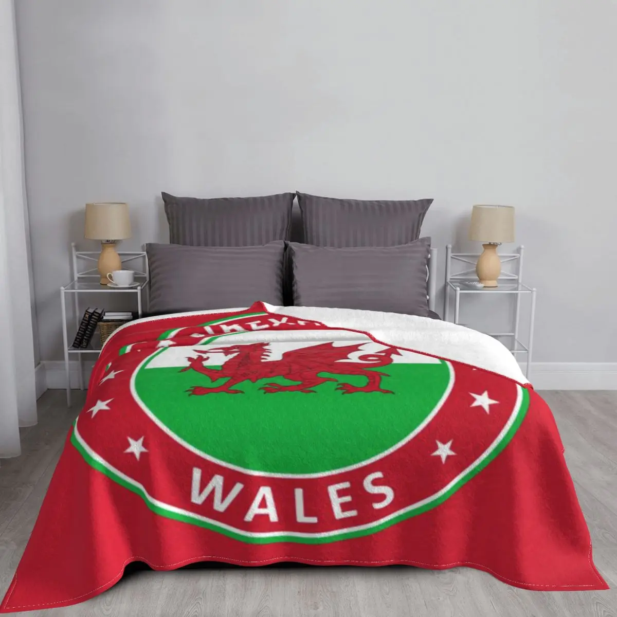 Ультрамягкое одеяло из микрофлиса Wrexham Wales