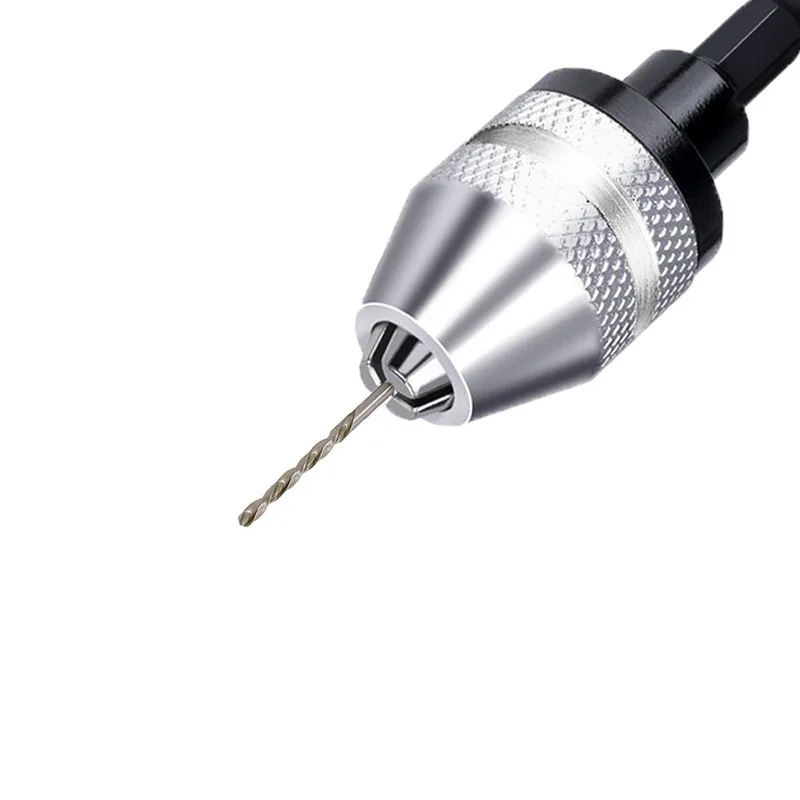 Зажимной патрон для дрели безключевой ударный адаптер шуруповерта зажим