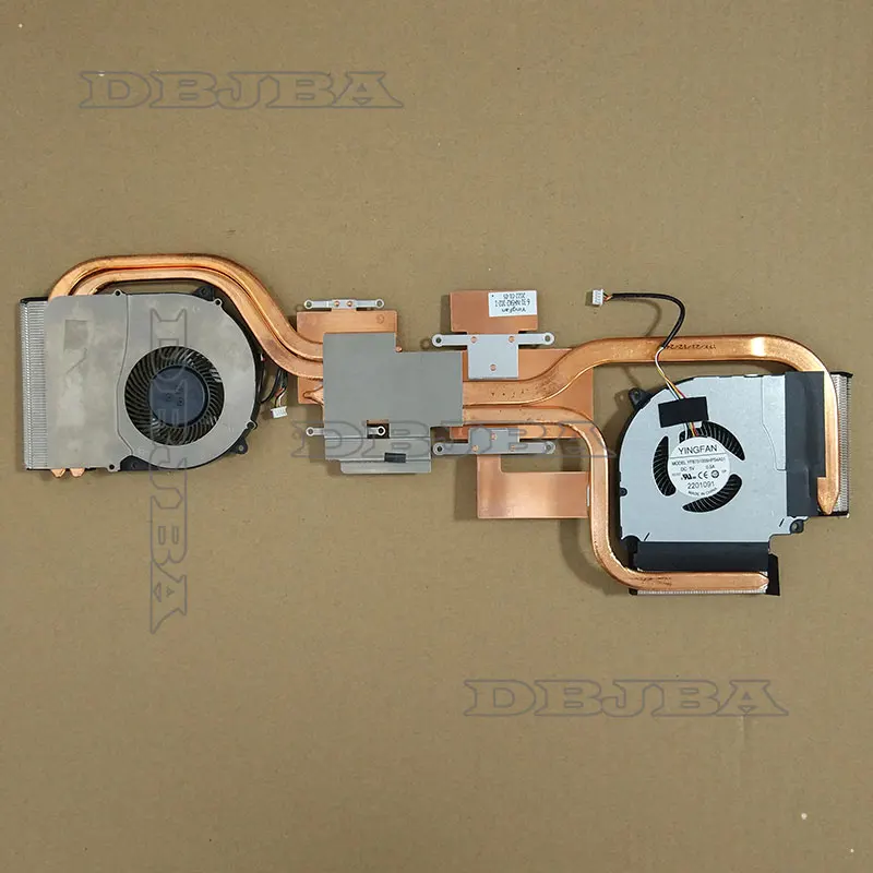 Вентилятор и радиатор процессора графического для CLEVO NH50EA NH50RA 6-31-NH5K2-102-1 EFC-70110V1-0AH