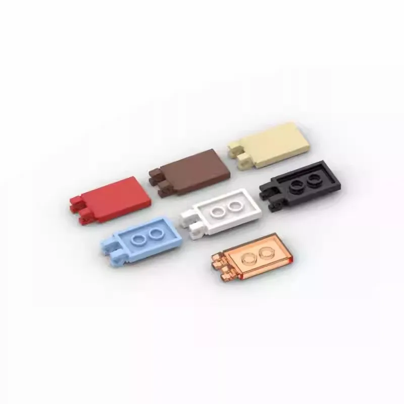 50 шт. MOC 30350 модифицированная плитка 2X3 с 2 зажимами для строительных блоков