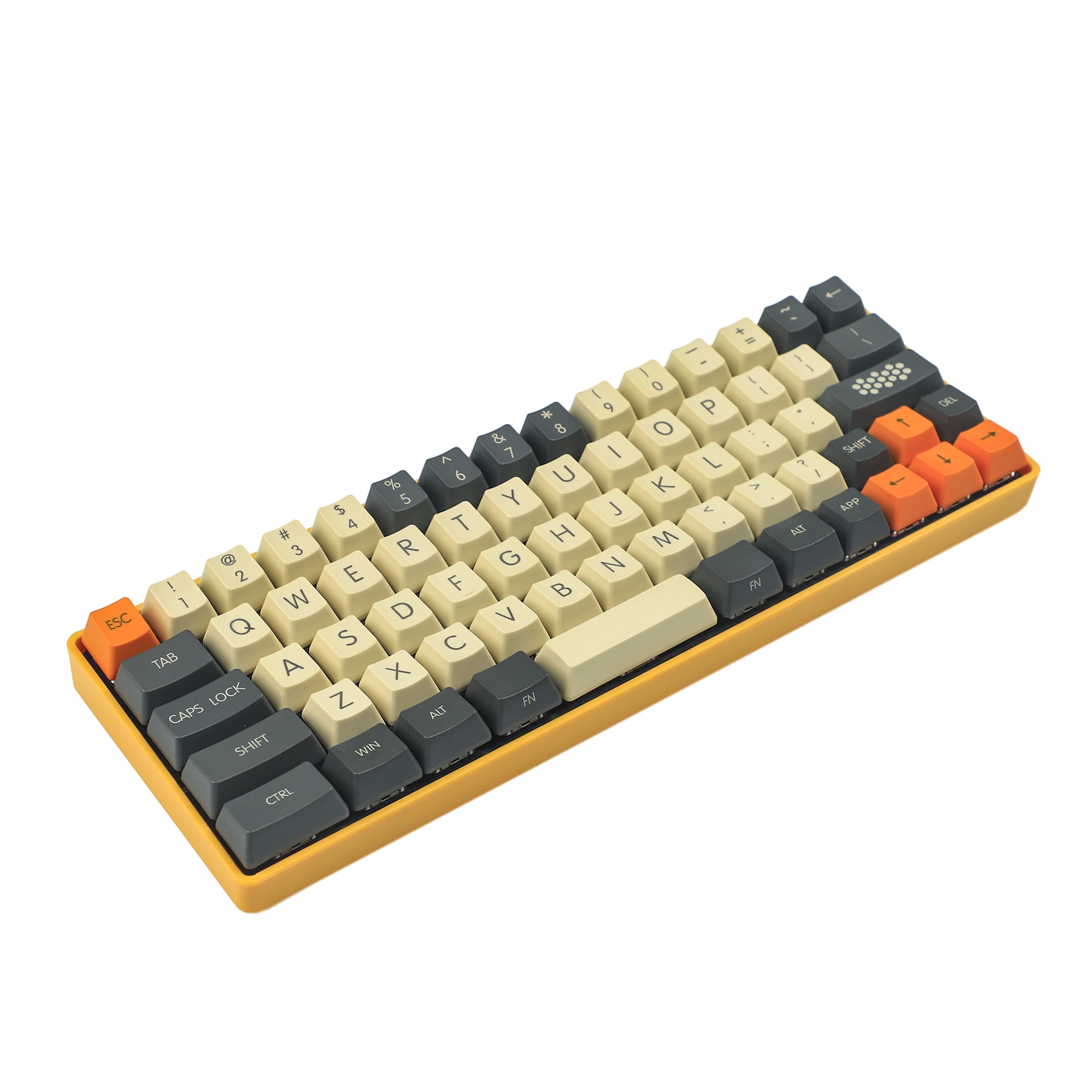 

YMDK 67 Keys Minila Layout QMK Hot-swappable Hot Swap Type C PCB Mechanical Keyboard