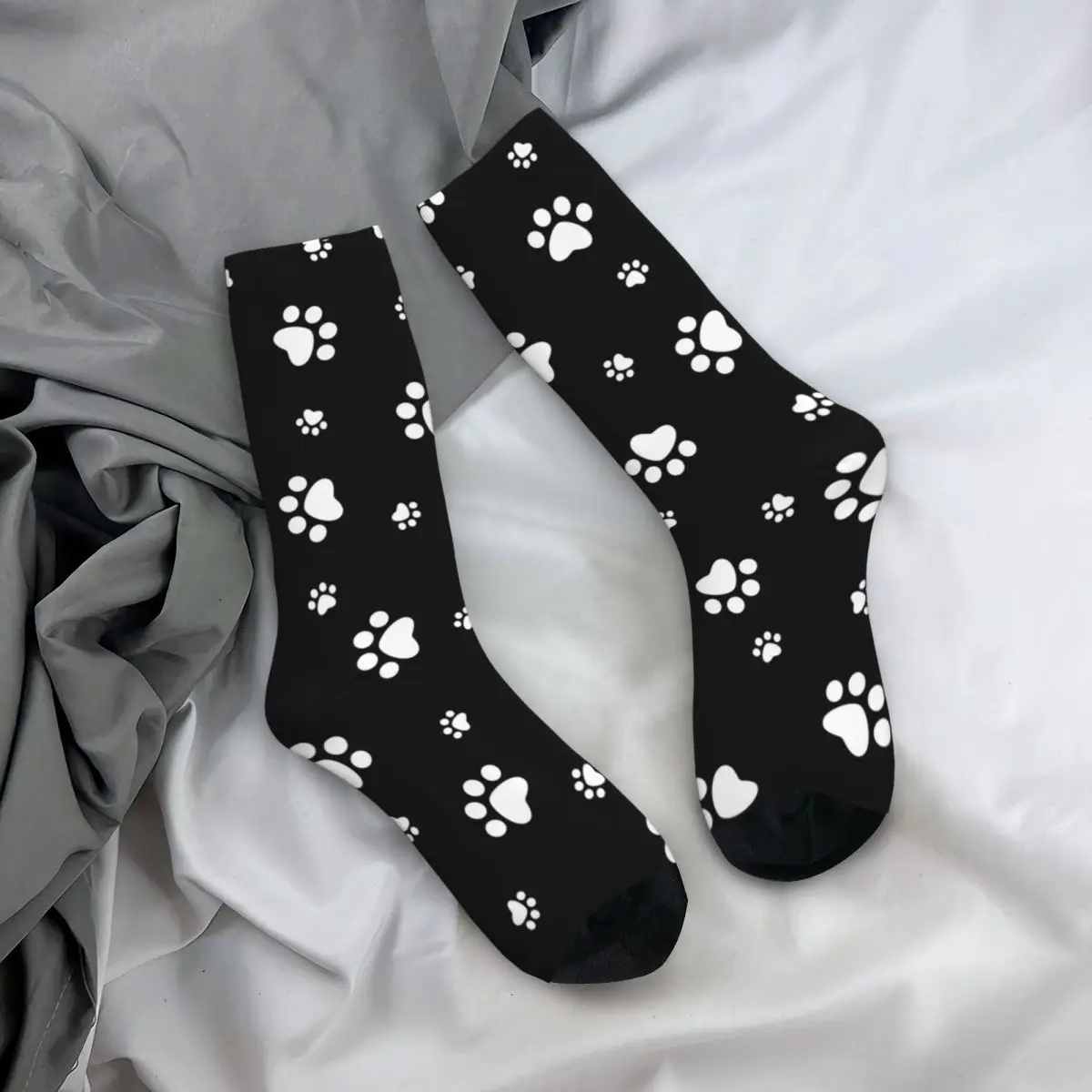 

New Male Men Socks Casual Dog Paw Cartoon Pet Sock Sport Women Stockings Spring Summer Autumn Winter